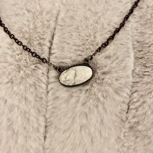 Handmade, Marble-Gem Necklace